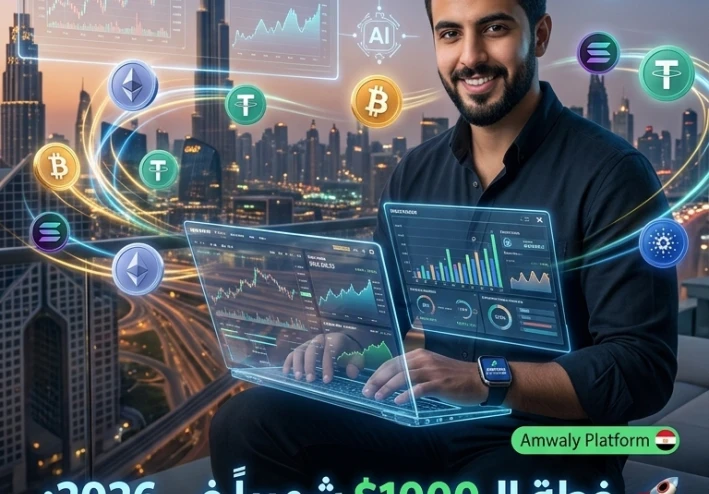 🚀 خطة الـ 1000$ شهرياً في 2026: كيف تسيطر على أرباح الإنترنت قبل فوات الأوان؟ 💰🔥