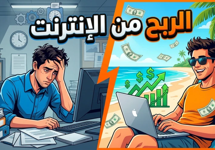 *الربح من الإنترنت2026: 7 طرق حقيقية تقدر تبدأ بيها من الصفر حتى لو معندكش رأس مال*