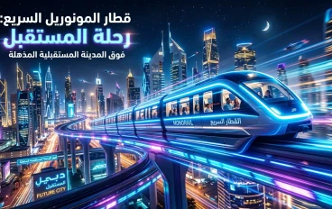 قطار المونوريل: مستقبل النقل الذكي وثورة المواصلات الحديثة
