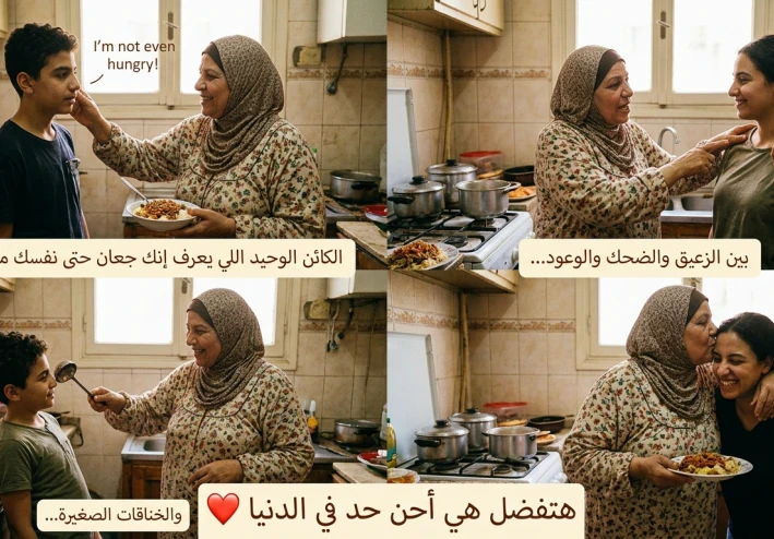 😂 الأم المصرية: كائن أسطوري لا يُهزم!