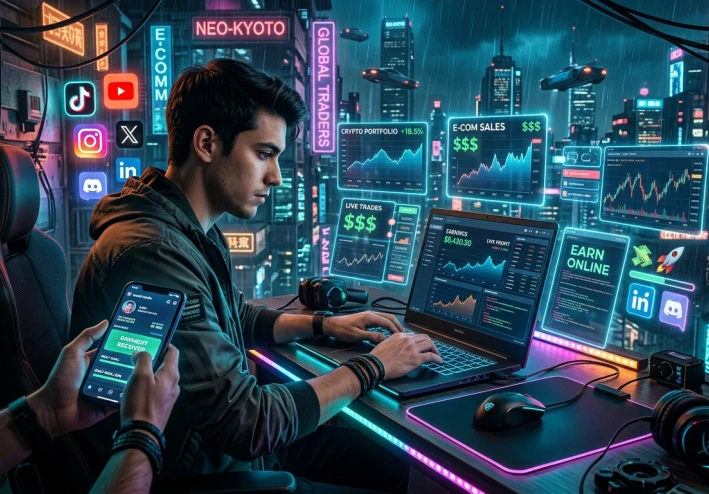 💸 الربح من الإنترنت في 2026.. كيف أصبح الهاتف مصدر دخل حقيقي؟ 🚀