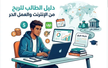 دليل الشباب للعمل الحر: كيف تبدأ رحلة الربح من الإنترنت وأنت طالب؟