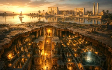 ماهي المتاهه التي حيرت العلماء في مصر  ما سر تعقيد واخفاء المتلهه في مصر القديمة 