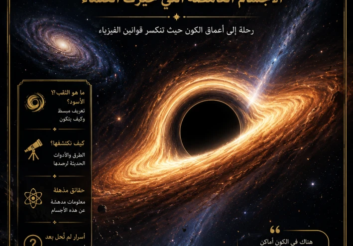 الثقوب السوداء: الأجسام الغامضة التي حيّرت العلماء
