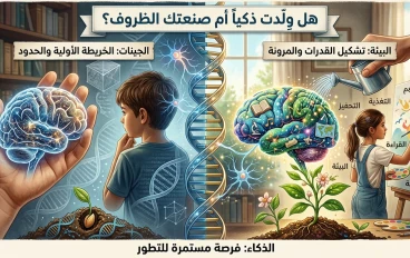 هل وِلدت ذكياً أم صنعتك الظروف؟