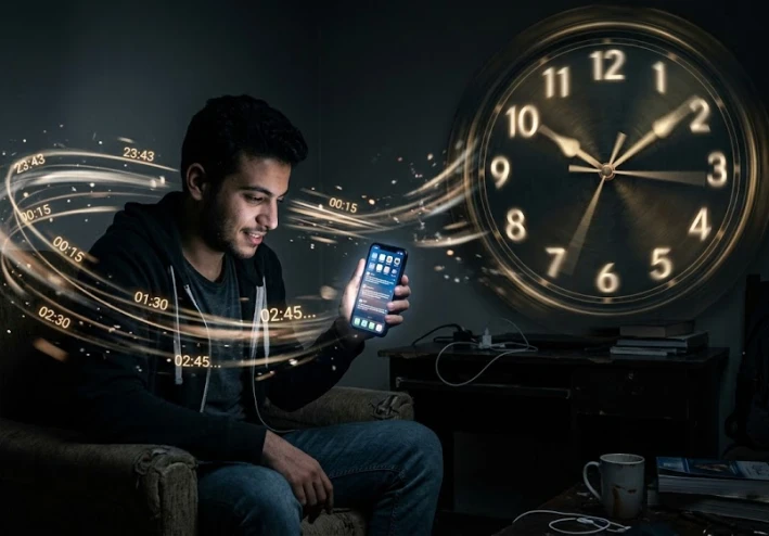 ليه بنضيع وقتنا على الموبايل بدون ما نحس؟