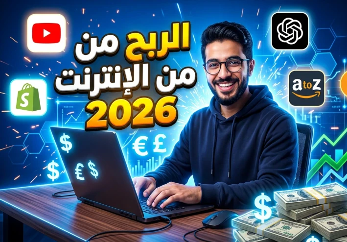 💸🔥 الربح من الإنترنت في 2026: الدليل الشامل لتحقيق دخل حقيقي من المنزل 🚀🌍