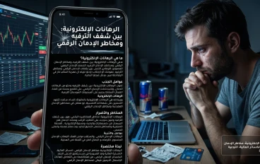  مخاطر المراهنات الإلكترونية 
