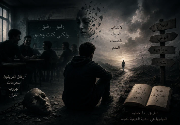 حين يصبح القرب غربة: رحلة السقوط بين الرفقة الزائفة والهروب من الذات