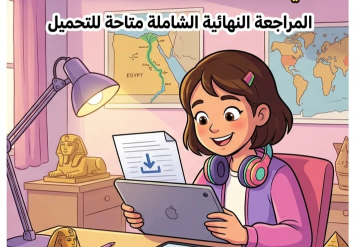 📥 تحميل أقوى مراجعة ليلة الامتحان تاريخ ثالثة إعدادي ترم ثاني 2026 PDF | ملخص شامل في 11 صفحة فقط