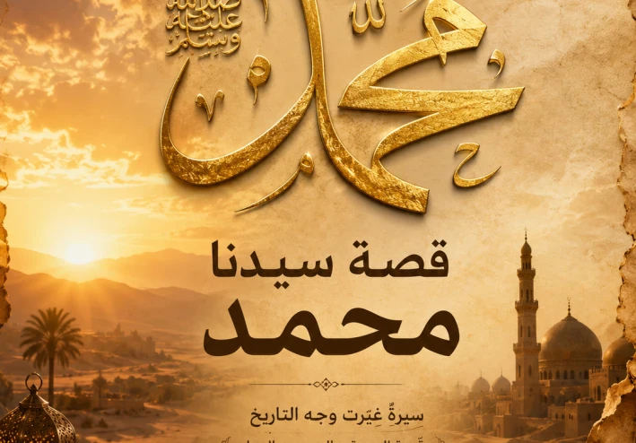 قصة سيدنا محمد ﷺ — سيرة نور وهداية للبشرية