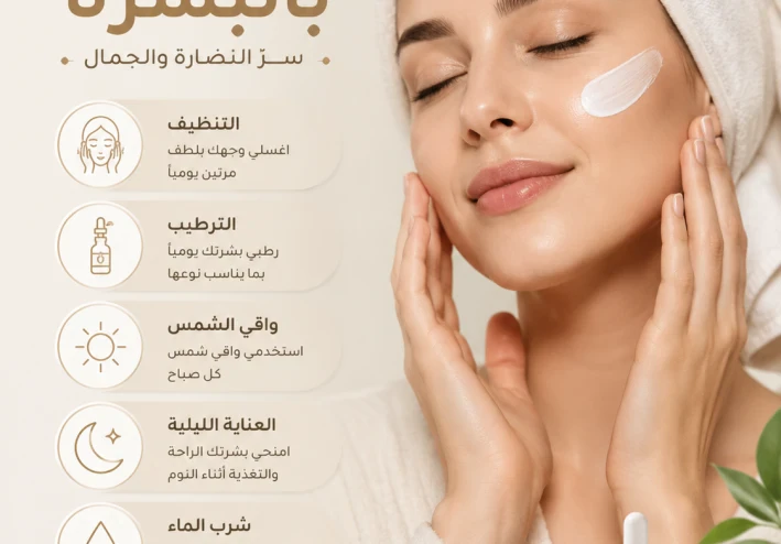 ​روتينك البسيط لبشرة مثالية