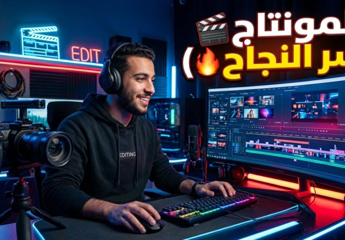 🎬 المونتاج.. السلاح الخفي وراء كل فيديو ناجح