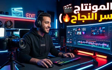 🎬 المونتاج.. السلاح الخفي وراء كل فيديو ناجح