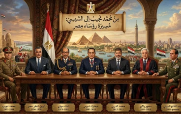رؤساء حكمو مصر 