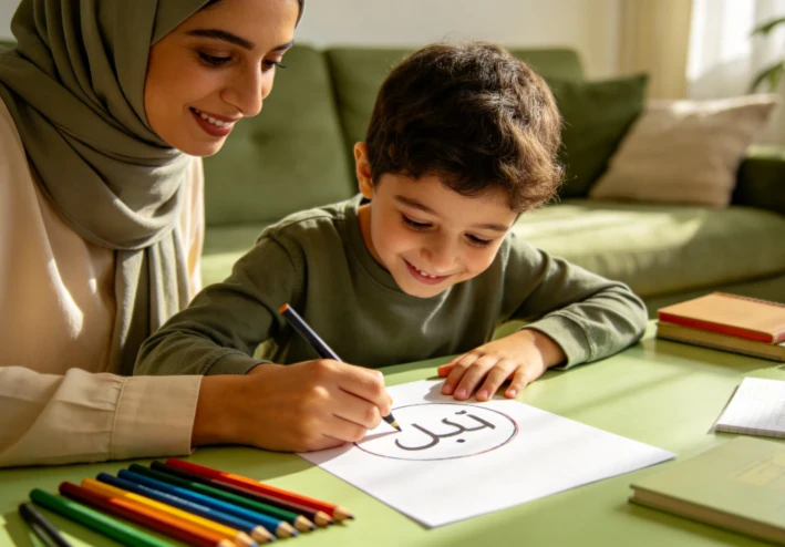 كيف أساعد طفلي على تعلم العربية بسهولة في المهجر؟