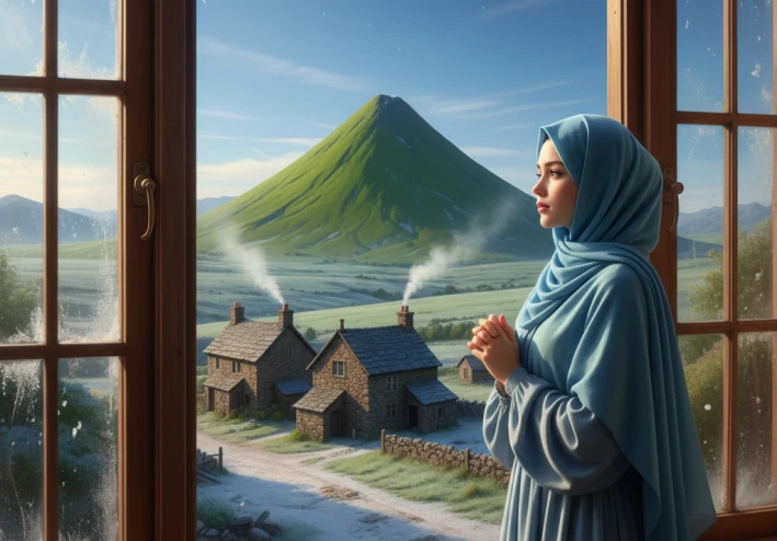 الصباح زائر لطيف ببرودته اللاسعة... وصفاء سمائه الزرقاء