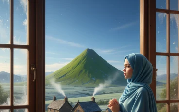الصباح زائر لطيف ببرودته اللاسعة... وصفاء سمائه الزرقاء