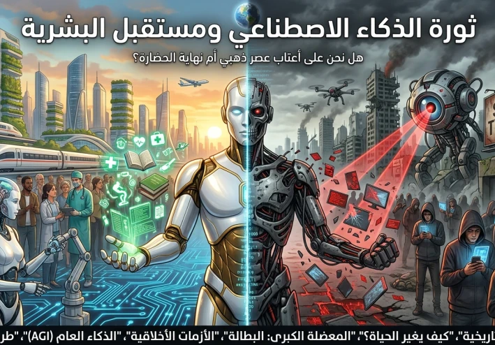حين تفكر الآلة: هل يكتب الذكاء الاصطناعي الفصل الأخير للبشرية؟