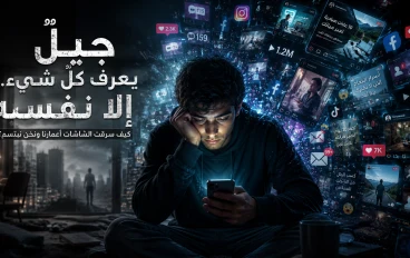 جيلٌ يعرف كلَّ شيء… إلا نفسه: كيف سرقت الشاشات أعمارنا ونحن نبتسم؟