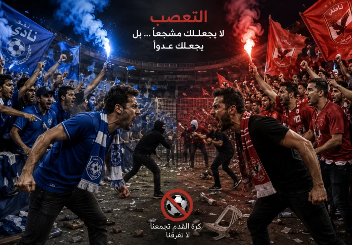 التعصب في المباريات وأضراره على المجتمع