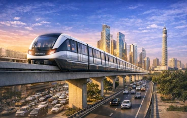 المونوريل المصري.. قطار المستقبل الذي يطير فوق زحمة القاهرة ويفتح أبواب العاصمة الجديدة!