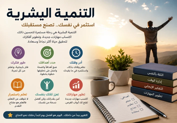 كيف تطور من نفسك وتبني مستقبل ناجح
