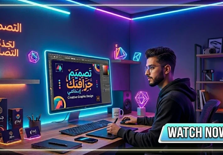 الجرافيك ديزاين: اللغة البصرية التي تصنع هوية العصر الرقمي