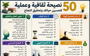 نصائح ثقافية وعمليه ستغيير حياتك وبناء عقليه ناجحه