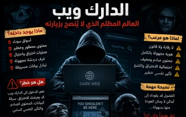 الدارك ويب: العالم المظلم الذي لا يُنصح بزيارته