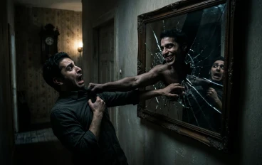 انعكاس متأخر امام المرأه