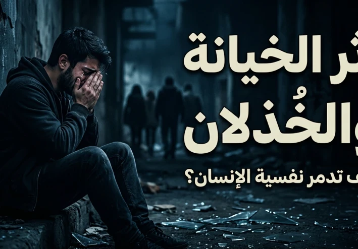 أثر الخيانة والخُذلان على نفسية الإنسان