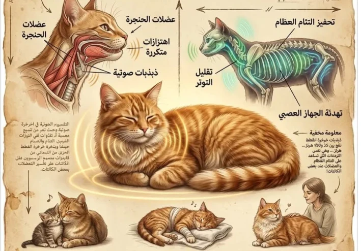 سألت نفسك قبل كده ليه القطط بتخرخر ؟