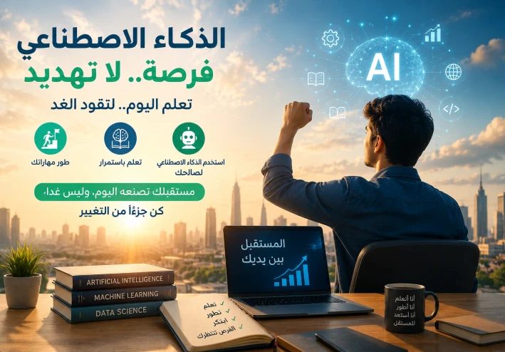 هل الذكاء الاصطناعي يهدد الوظائف في المستقبل؟ الحقيقة الكاملة التي لا يخبرك بها أحد
