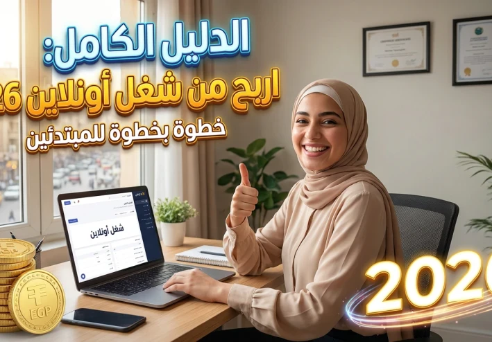 دليلك الشامل للربح من منصة شغل أونلاين 2026 | خطوة بخطوة للمبتدئين