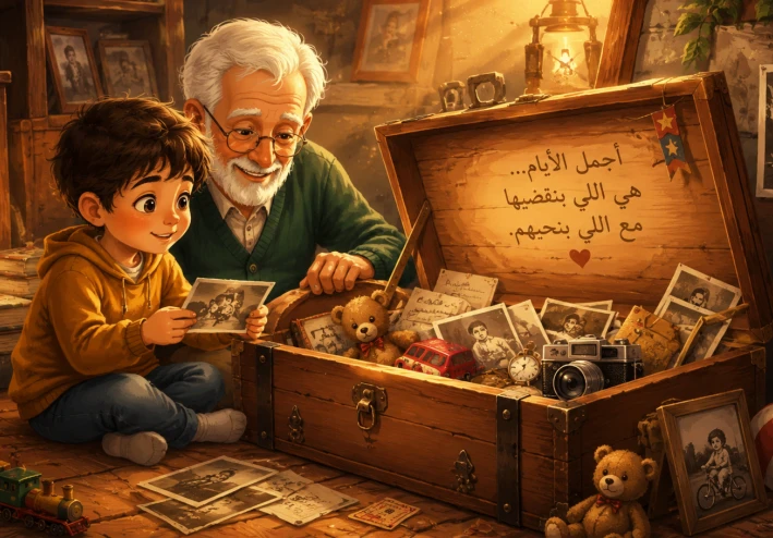 صندوق الجد العجيب | حدوتة قبل النوم للأطفال