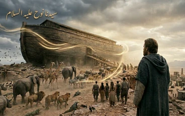 سفينة نوح و الطير و الحيوان 
