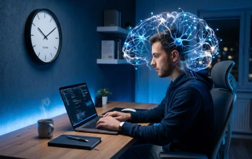 🧠 الساعة الزرقاء — ليه في وقت معين من اليوم عقلك بيكون أذكى وأقوى؟