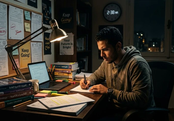 من الفشل إلى +95%.. كيف تنقذ آخر شهر في الثانوية العامة وتتفوق مهما كان مستواك؟