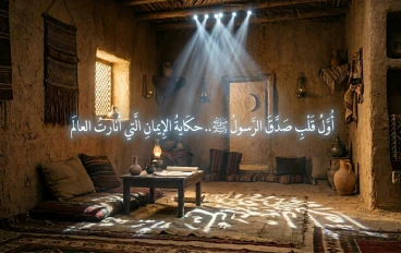 أول من آمن بالنبي صلى الله عليه وسلم… قصة الإيمان التي أضاءت فجر الإسلام