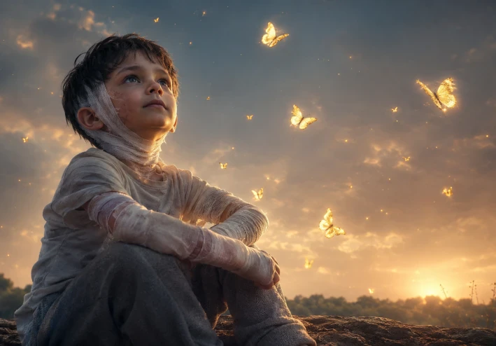 مرض الفراشة: المرض النادر الذي يجعل الجلد هشًا كأجنحة الفراشات