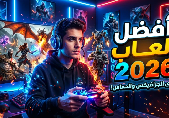 🎮 أفضل ألعاب 2026: كيف أصبحت الألعاب الإلكترونية عالمًا لا يمكن الاستغناء عنه؟