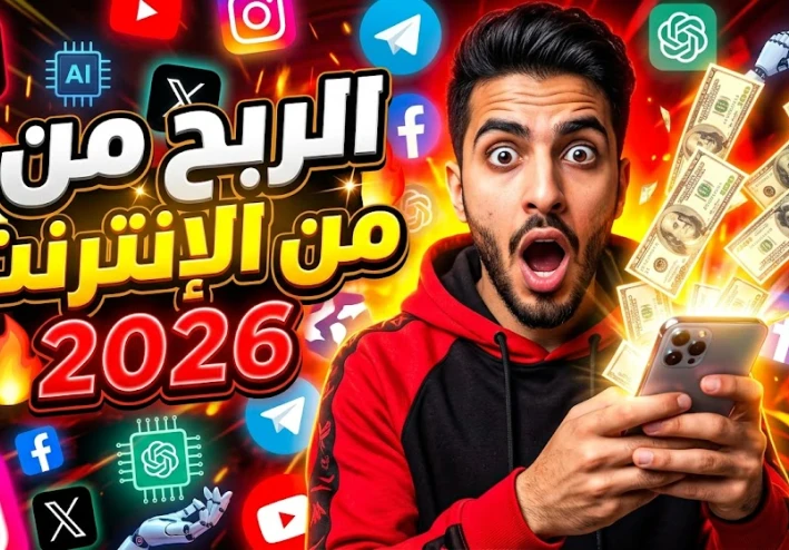 🚀 أسرار الربح من الإنترنت في 2026: طرق ذكية تغيّر دخلك بالكامل 💸🔥