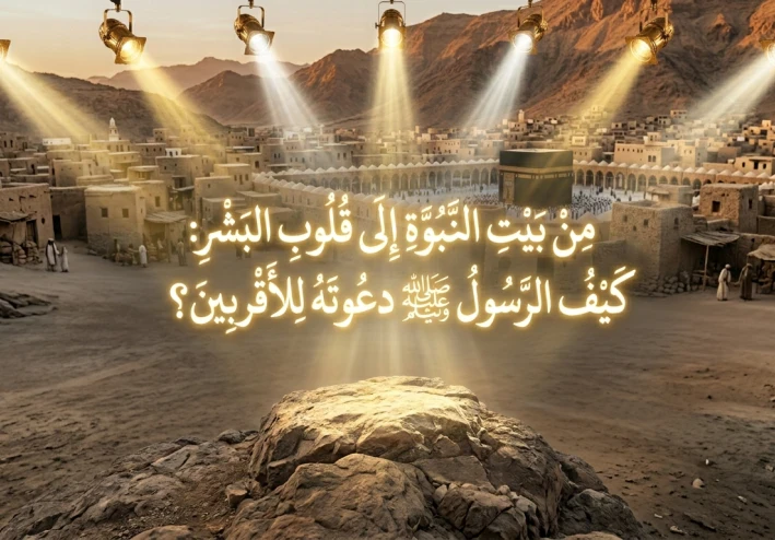 دعوة الرسول صلى الله عليه وسلم الأقربين إلى الإسلام: بداية النور من قلب مكة