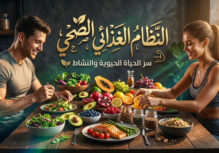 🥗 النظام الغذائي الصحي | الطريق الحقيقي لجسم قوي وحياة أفضل ✨