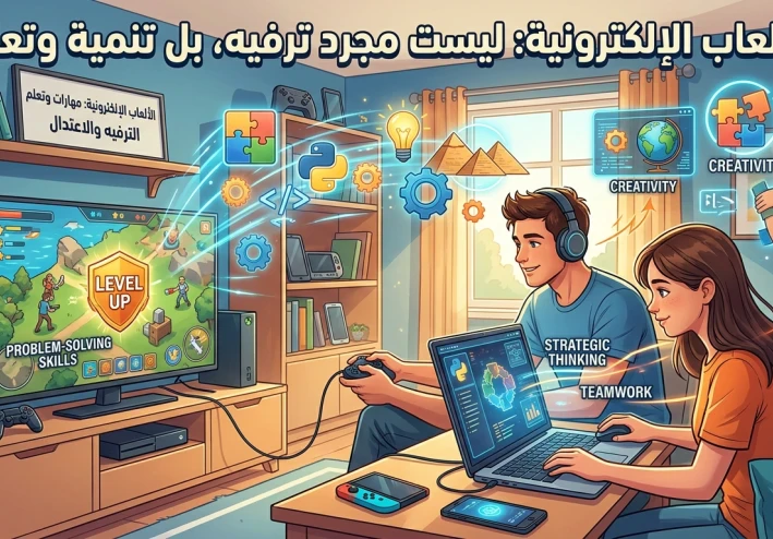 الالعاب ليست رفهية بل ليها اهميات
