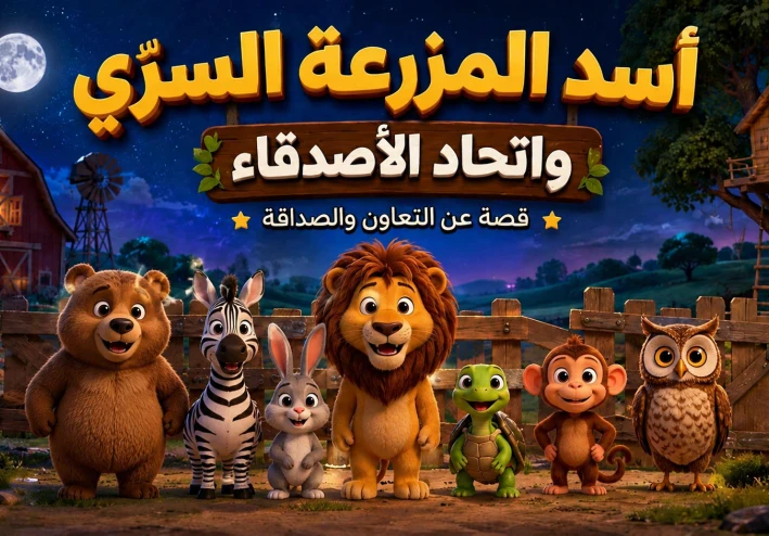حدوتة اسد المزراعة السري و اتحاد الحيوانات