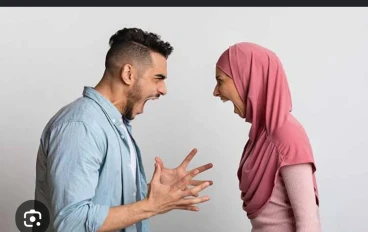 عندما يحدث خلاف بين الزوجين يعتذر الاكثر حبا 👌👌👌