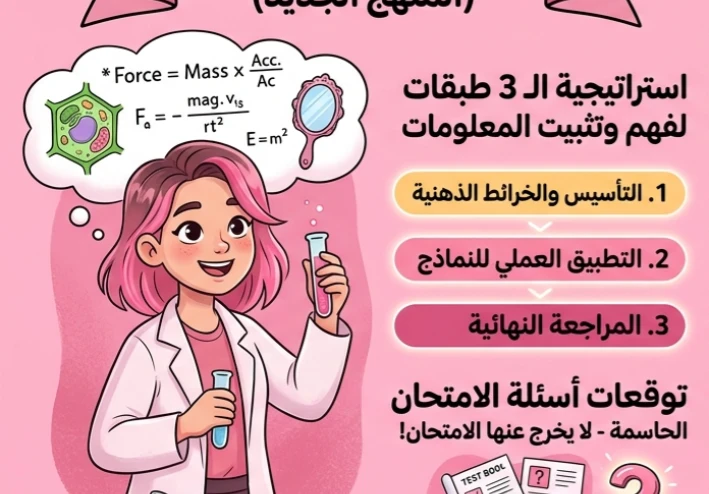 📚 مراجعة علوم تالتة إعدادي 2026 PDF | أقوى خطة لفهم المنهج بتقنية الـ3 طبقات + توقعات الامتحان النهائية