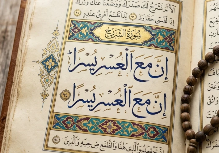 إن مع العسر يسراً